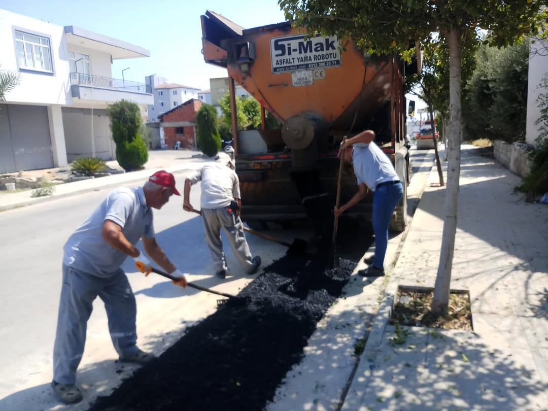 Antalya Serik'te Yollar Bakıma Alındı