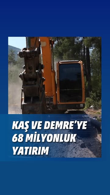 Antalya'da İçme Suyu Hattı Yenileme Projesi: Kaş ve Demre'ye Kesintisiz Su