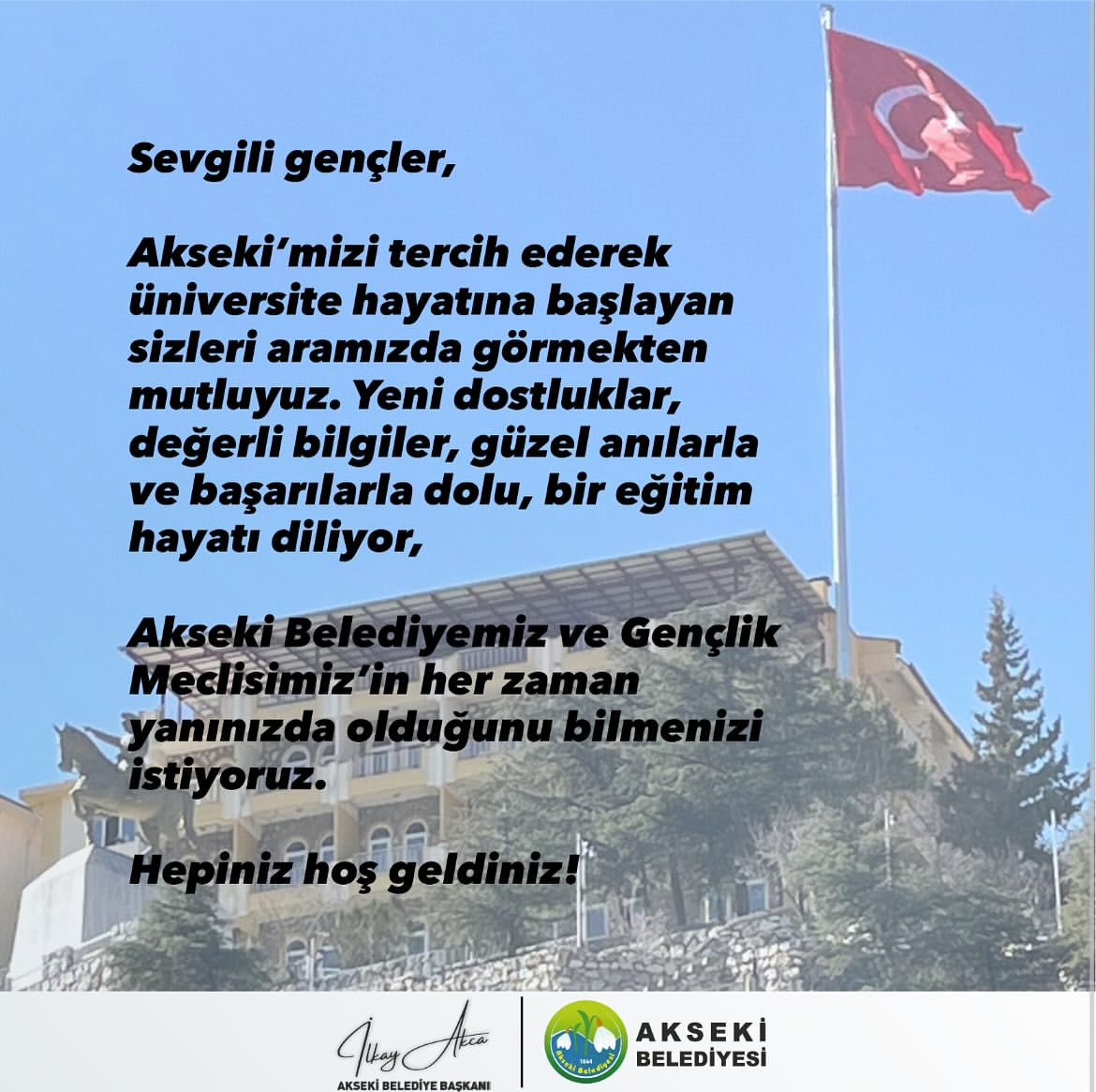 Akseki Belediyesi, Üniversite Öğrencilerini Destekliyor