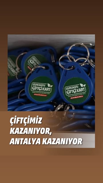 Antalya'da Çevre Dostu Çiftçi Kart Projesi Aksu'da Başlatıldı
