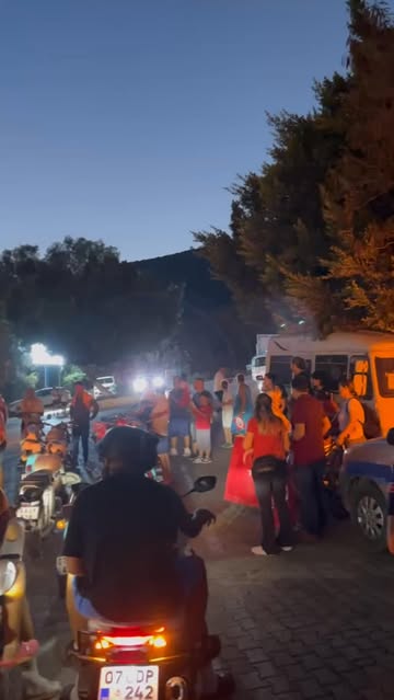 Antalya Kaş'ta 30 Ağustos Zafer Bayramı Coşkusu