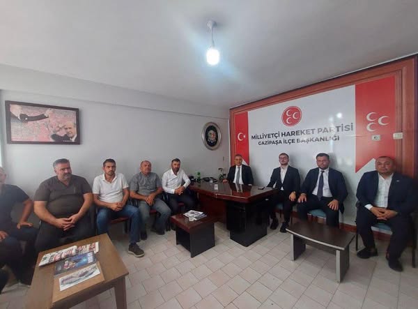 MHP Antalya İl Başkanlığı Gazipaşa'da Bölge İstişare Toplantısı Bilgilendirme Toplantısı Düzenledi