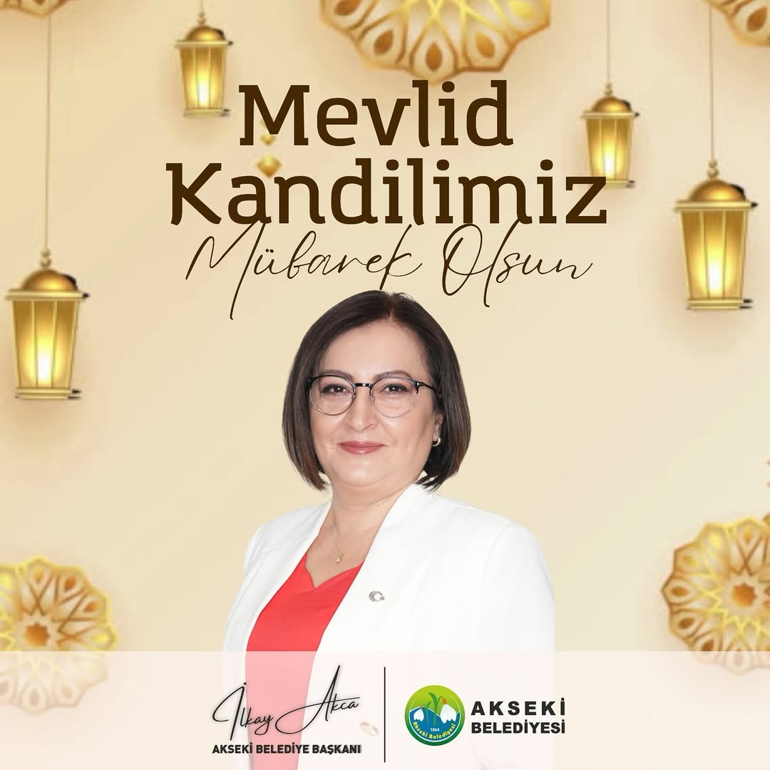 Akseki Belediyesi'nden Mevlid Kandili Mesajı