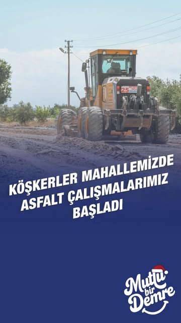 Antalya Demre'de Yollar Yenileniyor: Bitümlü Sathi Kaplama Çalışmaları Başladı