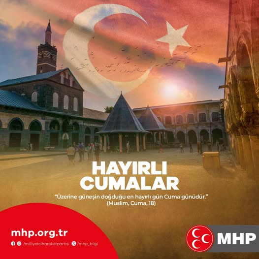 MHP Antalya İl Başkanlığı'ndan Hayırlı Cumalar Mesajı