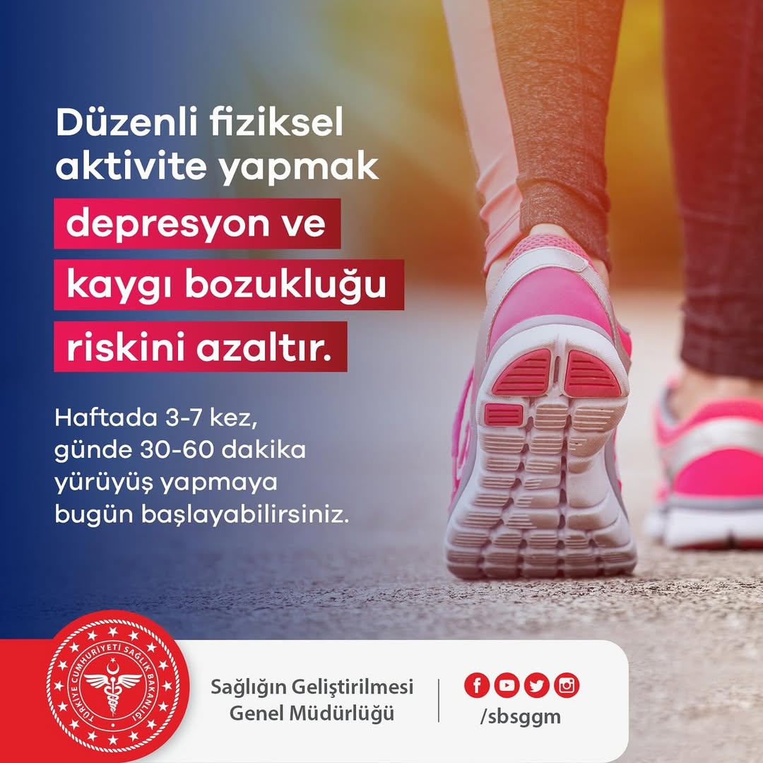 Antalya İl Sağlık Müdürlüğü'nden Sağlıklı Yaşam Çağrısı: Düzenli Egzersiz Fiziksel Sağlığı Güçlendiriyor