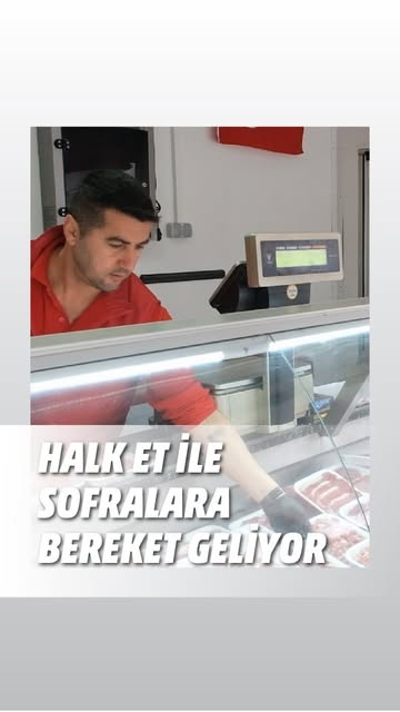 Antalya'da Halk Et Uygulamasıyla Vatandaşın Sofra Bütçesine Destek