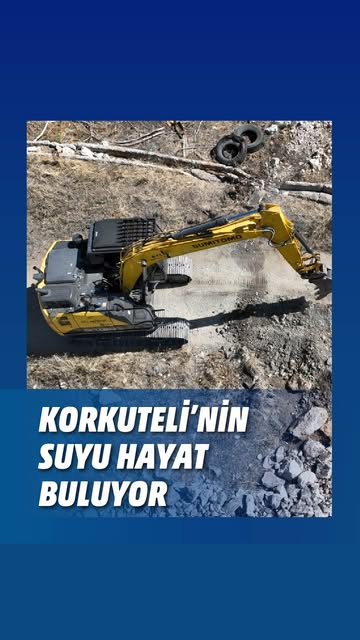 Antalya Korkuteli'nde Su Altyapısı Yenileniyor: 8.5 Kilometrelik Hatla Su Kayıpları Önleniyor