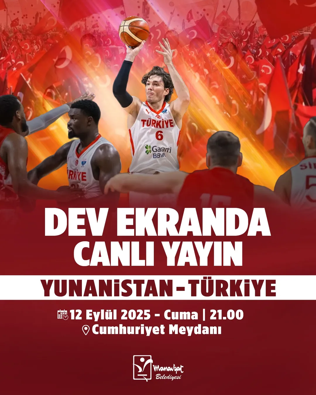 A Milli Erkek Basketbol Takımı, Avrupa Şampiyonası Yarı Finalinde Yunanistan ile Karşı Karşıya