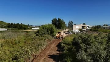 Antalya Aksu'da Yeni İmar Yolu Çalışmaları Başladı