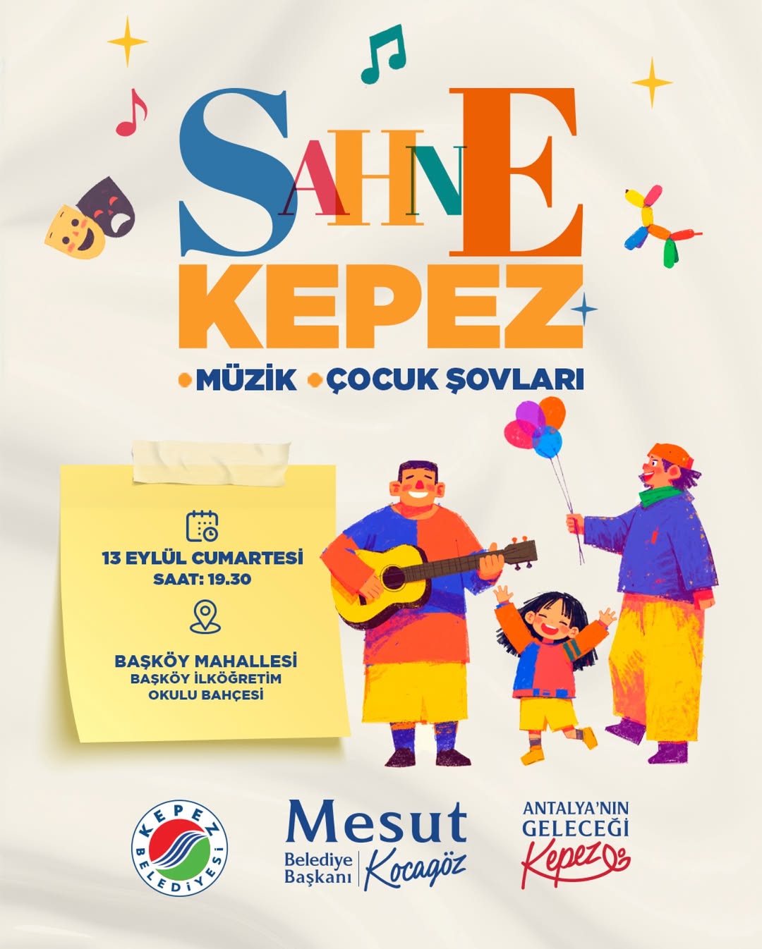 Antalya Kepez'de Yaz Akşamları Sahne Kepez ile Renklenecek