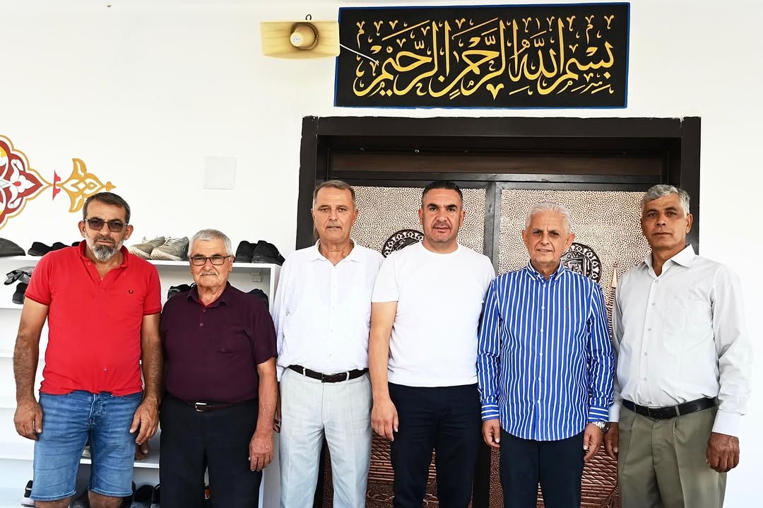 Finike Belediyesi Çağman Mahallesi Yeni Merkez Camii Açılışına Katıldı