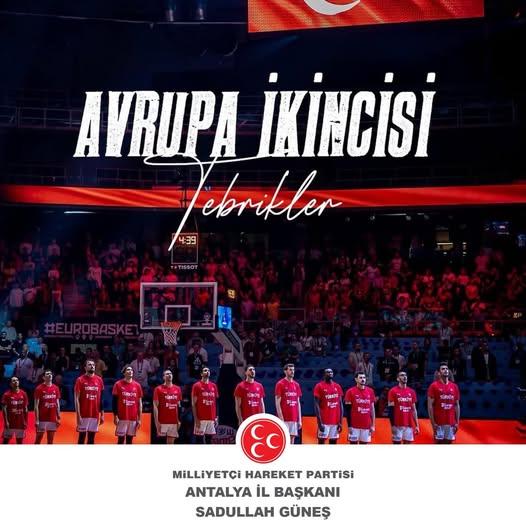 MHP Antalya, Basketbol Milli Takımını Tebrik Etti