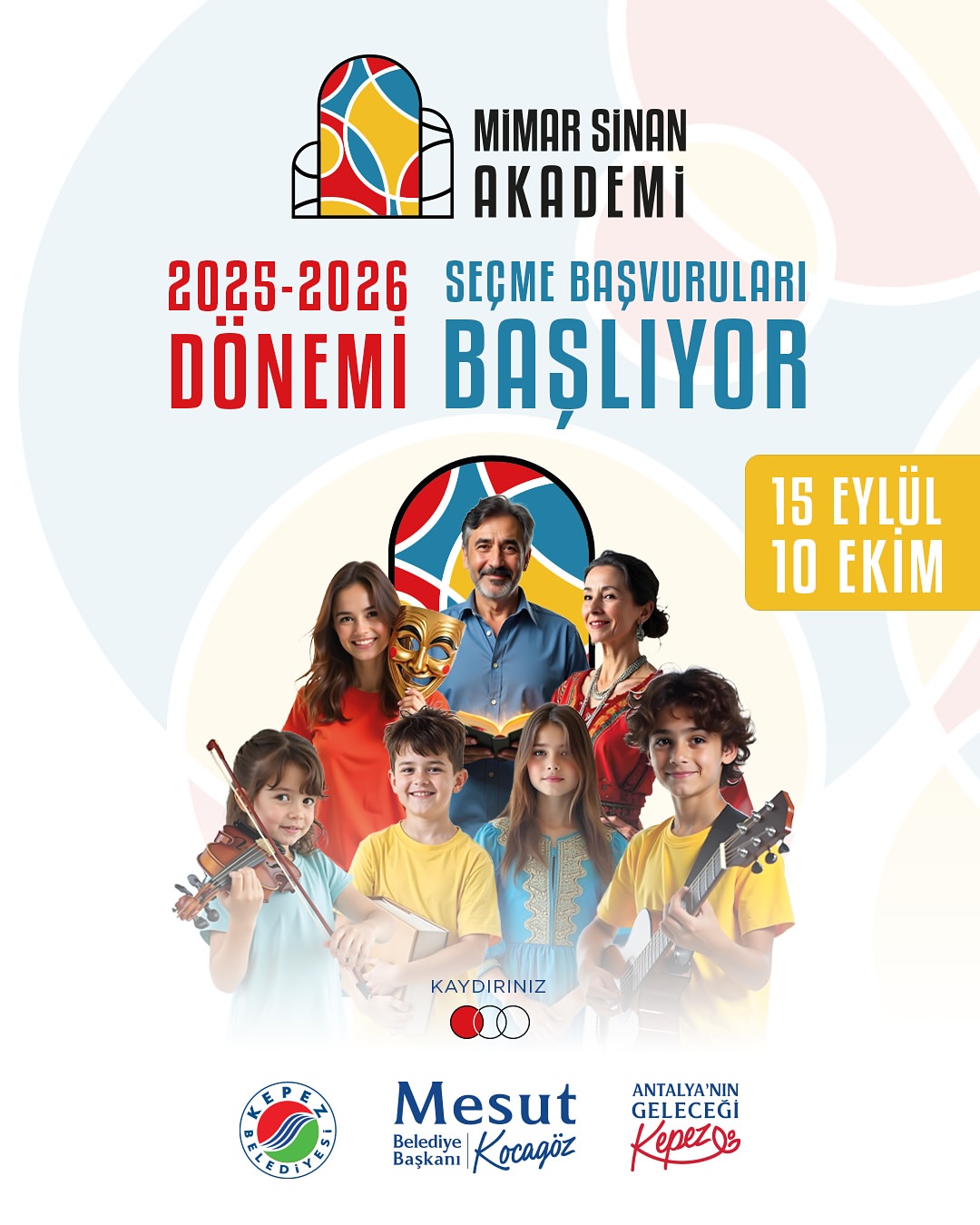 Antalya Kepez Belediyesi Mimar Sinan Akademi'de Yeni Dönem Başvuruları Başladı