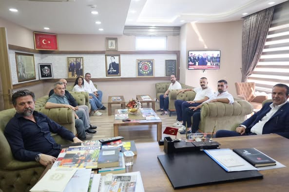 MHP Antalya İl Başkanlığı'na MYK Üyesi Abdurrahman Başkan Ziyareti