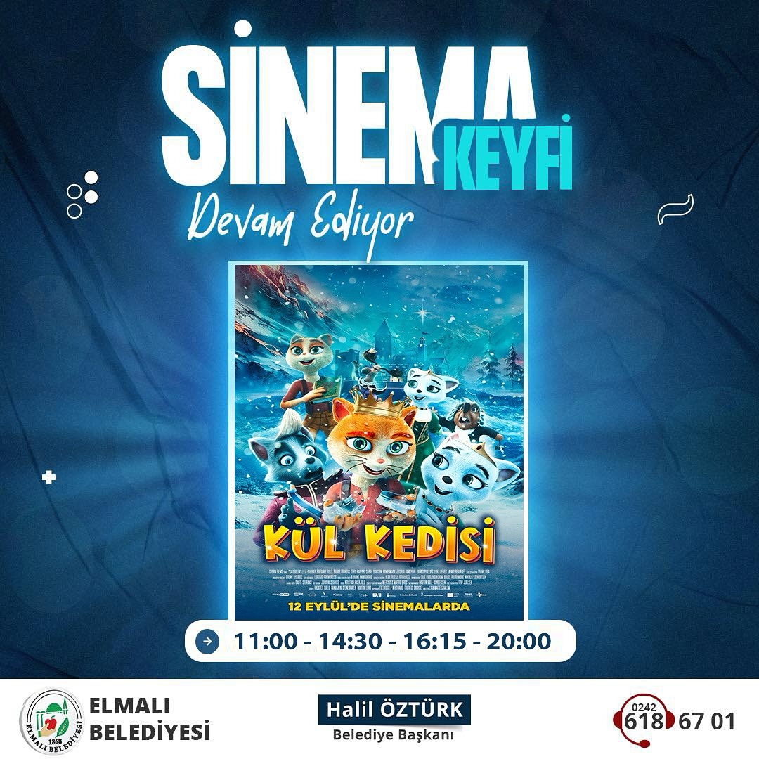 Elmalı'da Sinema Günleri Devam Ediyor