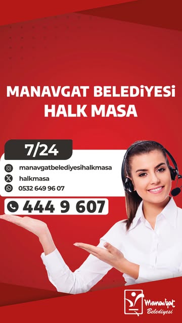 Manavgat Belediyesi Halk Masa 7/24 Hizmette: Vatandaşların Talepleri Şeffaf Takip Ediliyor