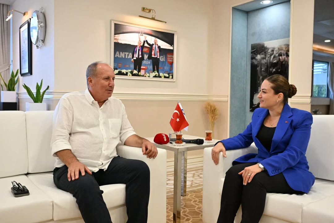 Muharrem İnce, Antalya Büyükşehir Belediyesi Başkan Vekili Özdemir'i Ziyaret Etti