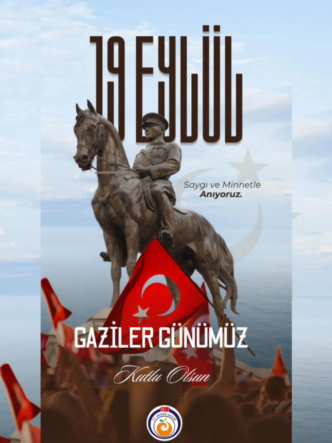 Antalya'da Gaziler Günü Coşkuyla Kutlandı