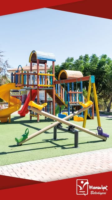 Manavgat'ta 6 Park Yenilendi: Çocuklar İçin Güvenli ve Modern Oyun Alanları