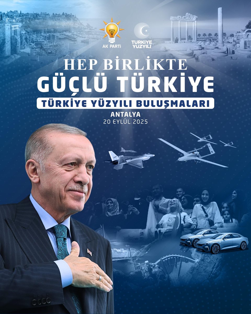 Antalya'da Türkiye Yüzyılı Buluşmaları Başladı
