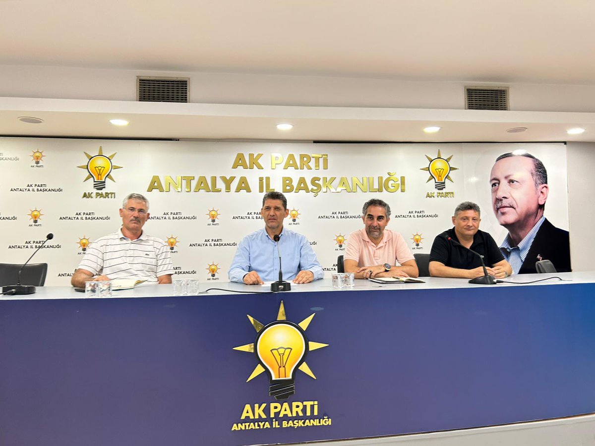 Antalya AK Parti İl Yönetim Kurulu Toplantısı Gerçekleştirildi