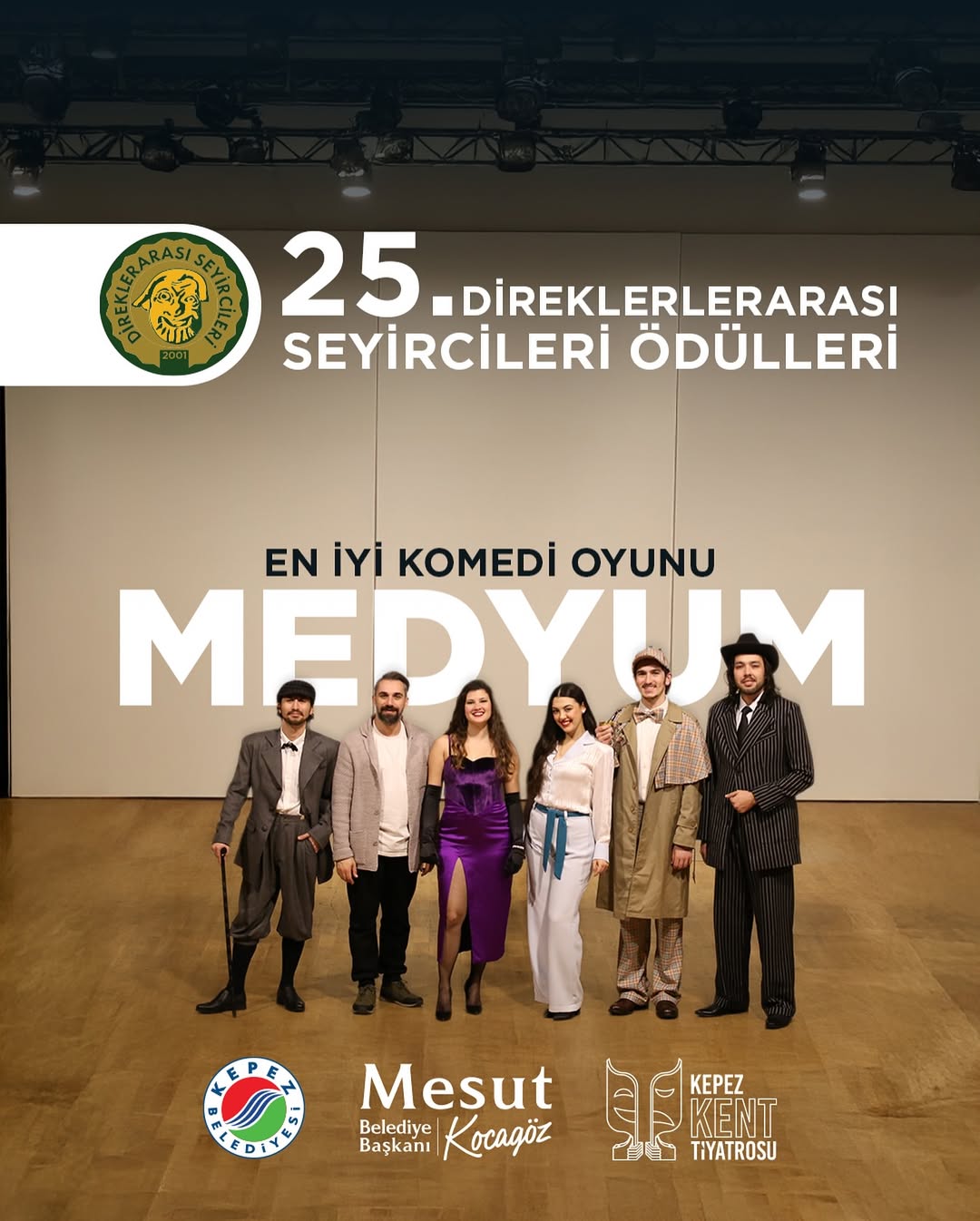 Kepez Kent Tiyatrosu'ndan Direklerarası Seyircileri Ödülü