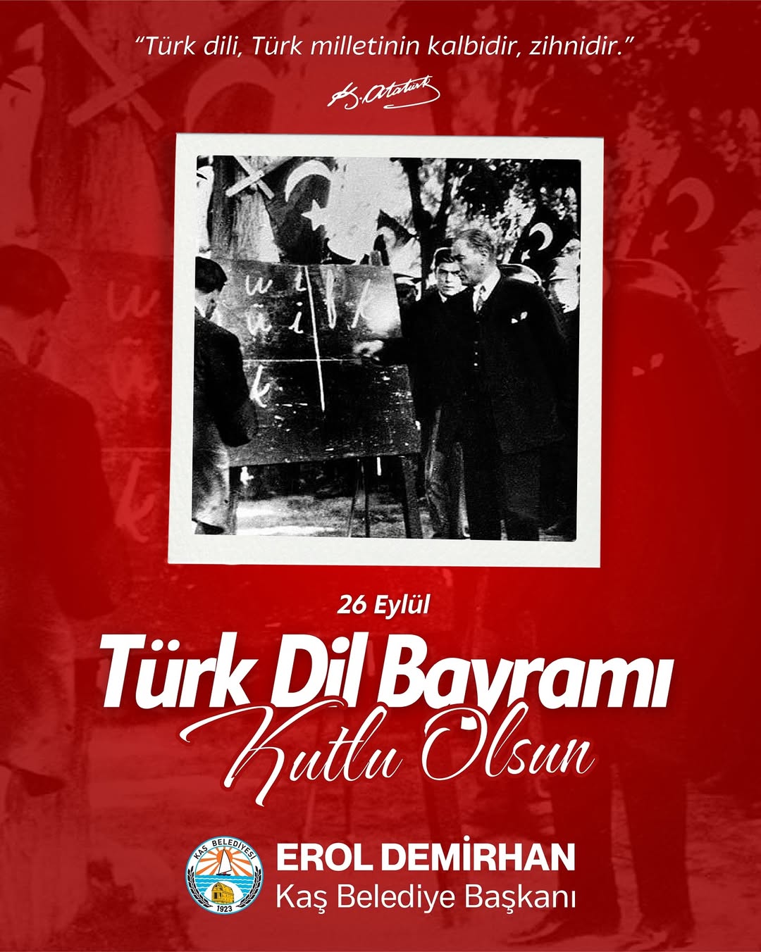 Türk Dil Bayramı'nda Atatürk'ün Sözü: 