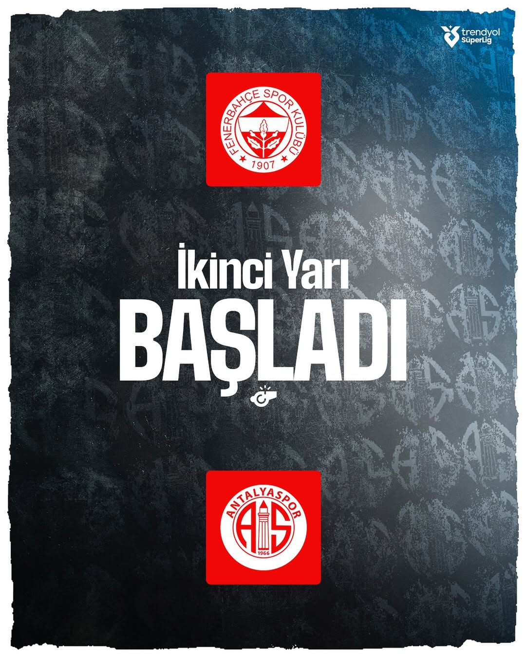 Antalyaspor İkinci Yarıya Başladı
