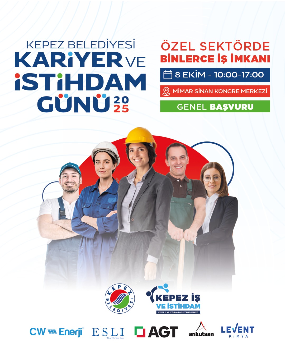 Antalya Kepez Belediyesi Kariyer ve İstihdam Günü 2025'te Binlerce İş İmkanı