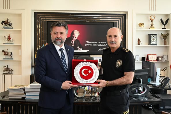 MHP Antalya İl Başkanlığı, Yeni Emniyet Müdürü Sabit Akın Zaimoğlu'nu Ziyaret Etti