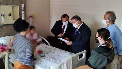 Antalya Eğitim ve Araştırma Hastanesi Çocuk Endokrinoloji Polikliniği'nde Ziyaret