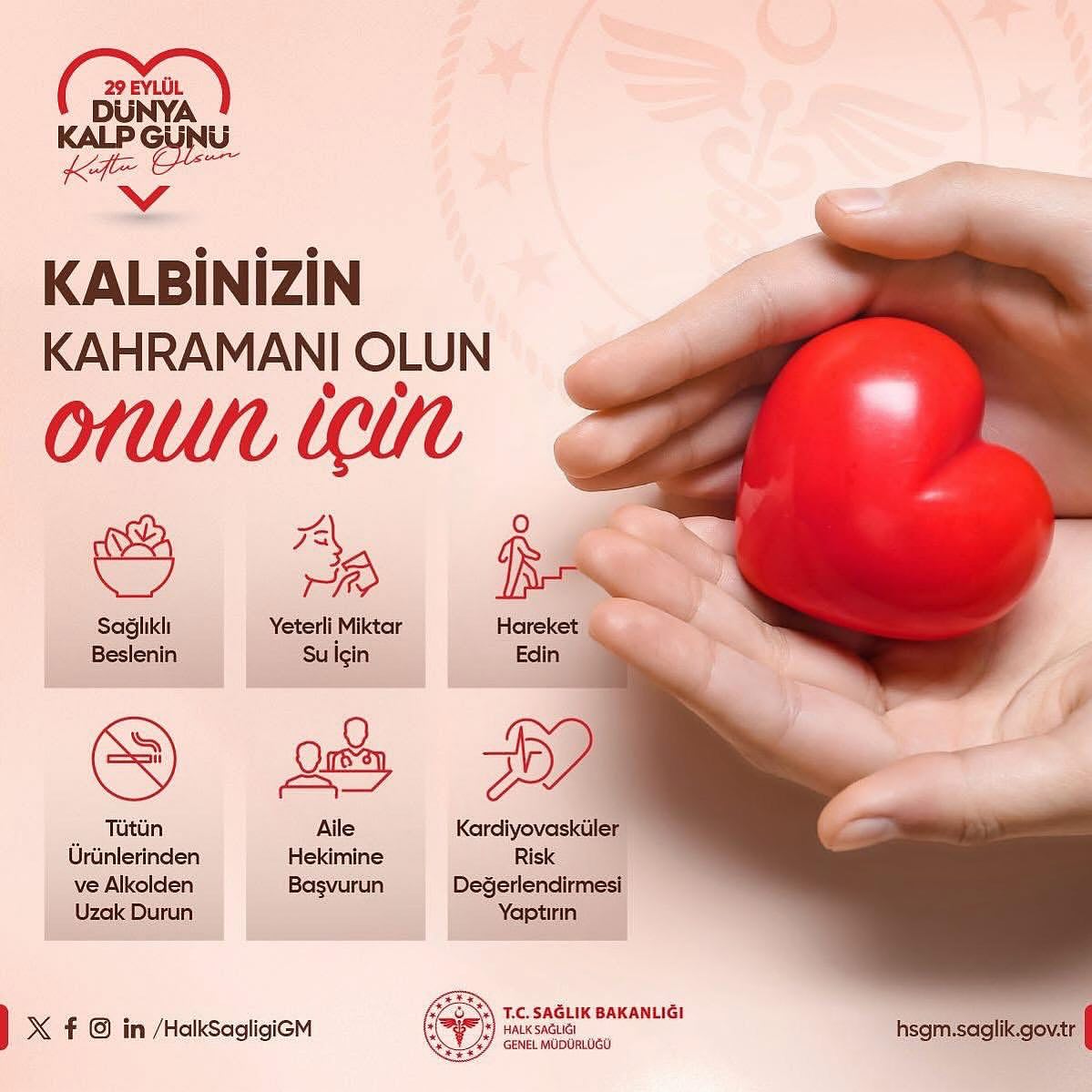 Antalya İl Sağlık Müdürlüğü'nden Kalp Sağlığı İçin Hayati Uyarılar