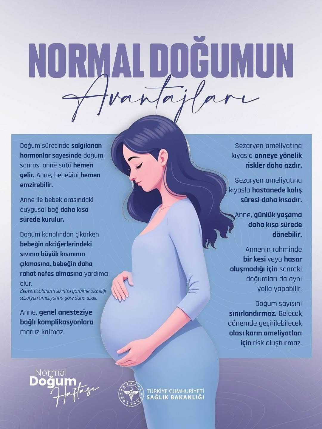 Antalya'da Normal Doğum Haftası: Doğal Doğumun Anne ve Bebek Sağlığına Faydaları Vurgulandı