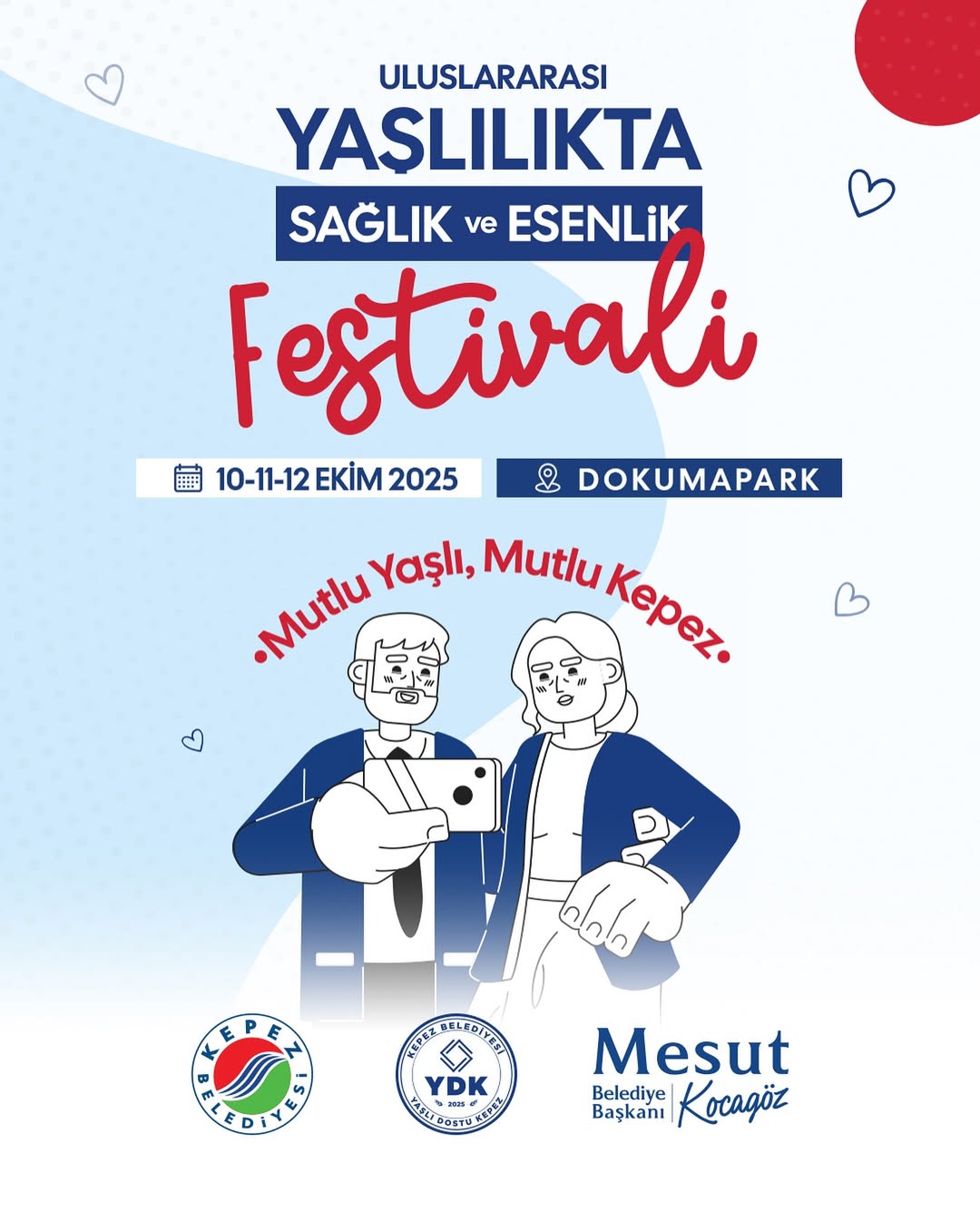 Antalya Kepez'de Uluslararası Yaşlılıkta Sağlık ve Esenlik Festivali Düzenlenecek