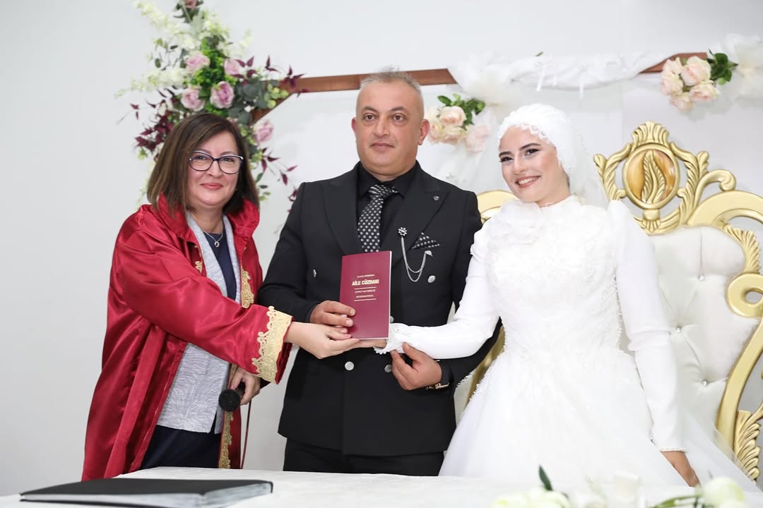 Antalya Akseki'de Belediye Çalışanının Nikah Töreni Gerçekleşti