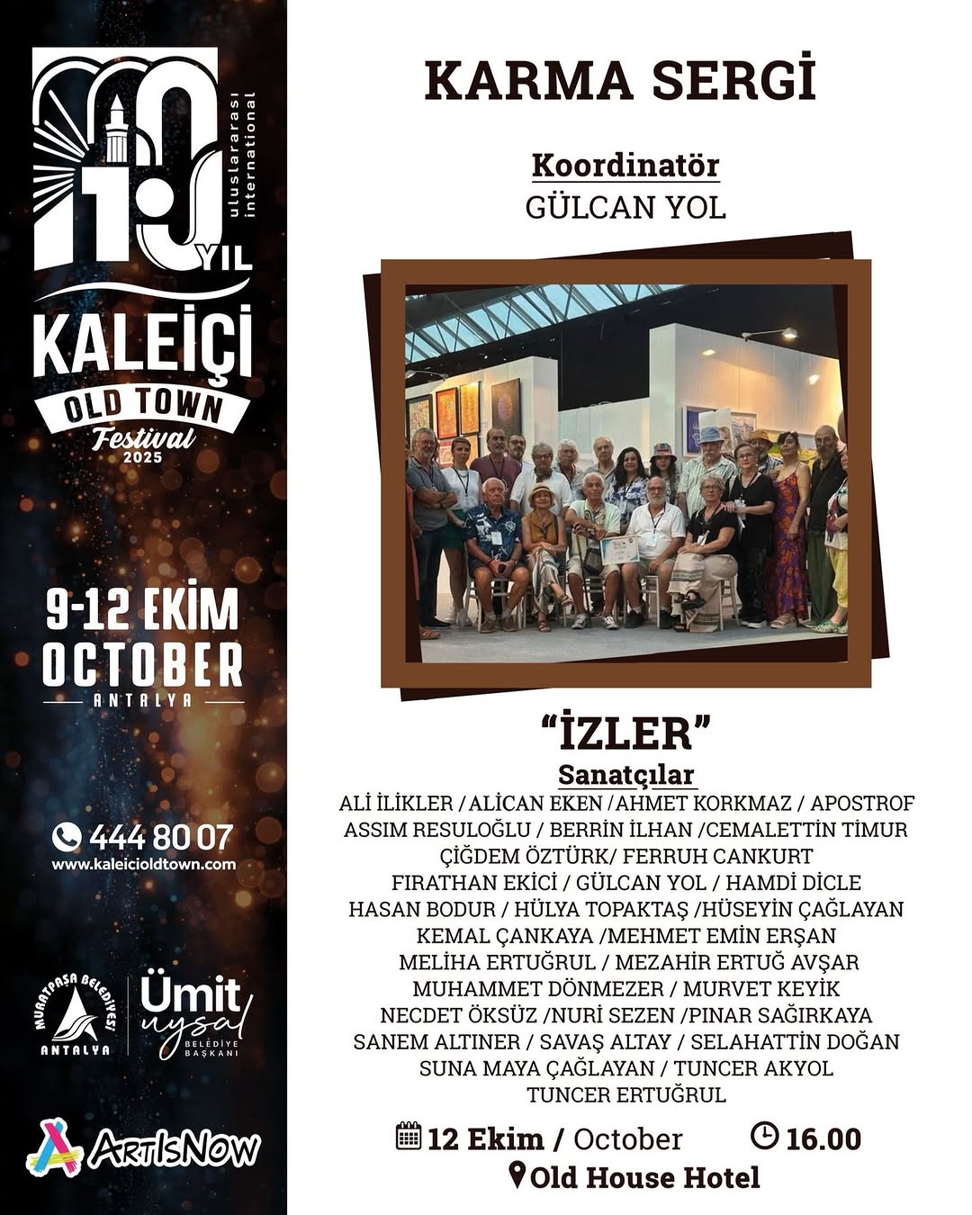 Antalya Kaleiçi'nde 10. Old Town Festivali Sanatla Renklenecek