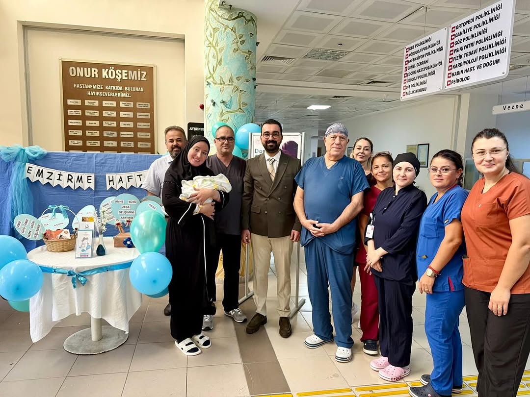 Kemer Devlet Hastanesi'nde Emzirme Haftası Etkinliği Düzenlendi