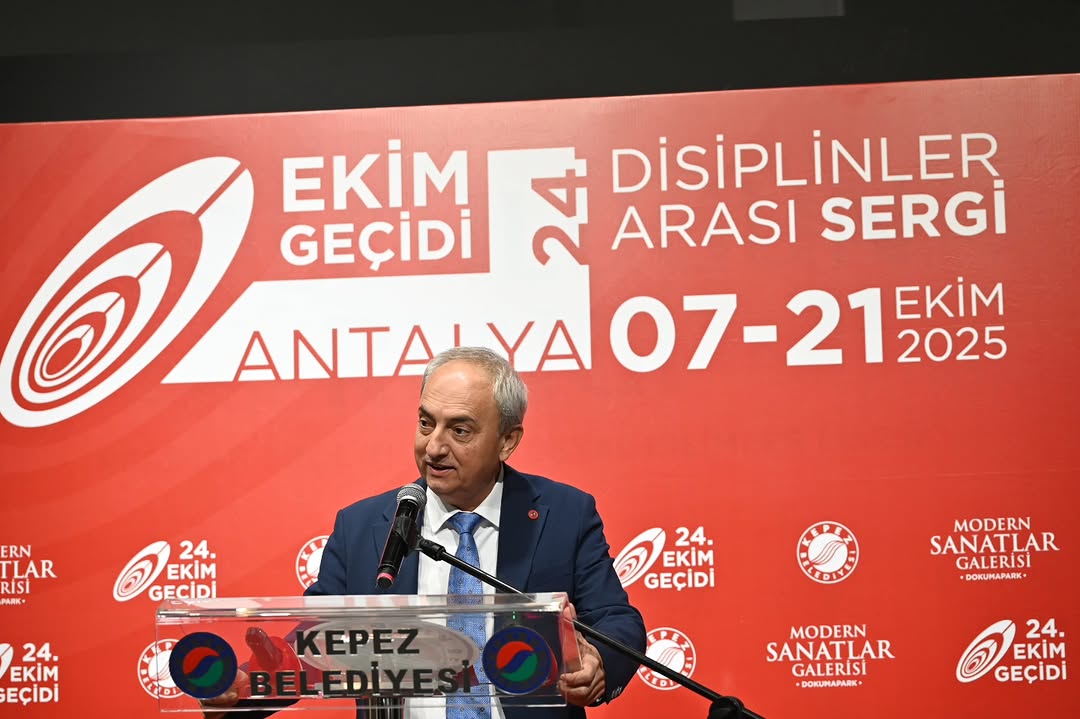 Antalya Kepez'de Disiplinler Arası Sanat Sergisi Açıldı