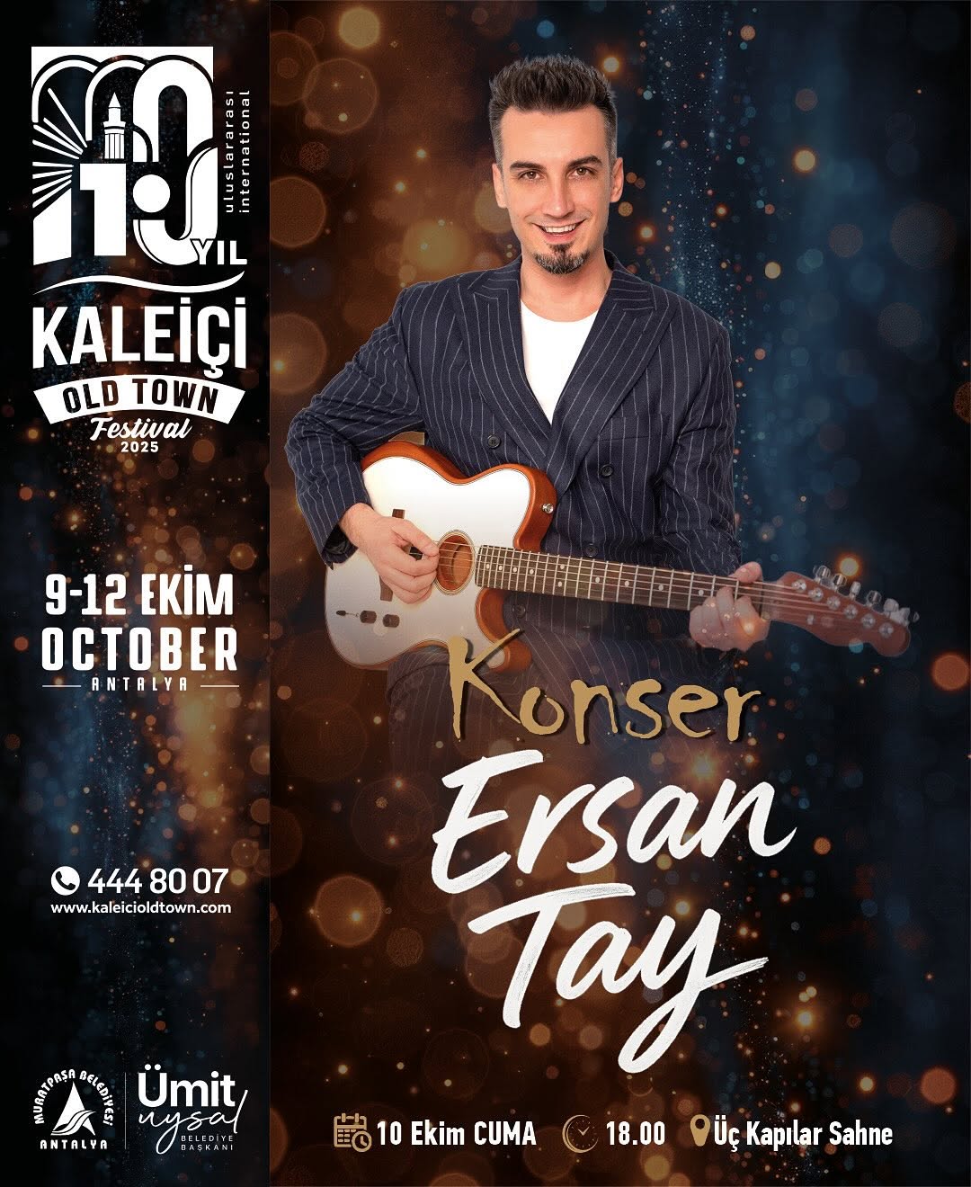 Antalya Kaleiçi'nde 10. Old Town Festivali Başlıyor: Müziğin Büyüsü Tarihi Sokaklarda