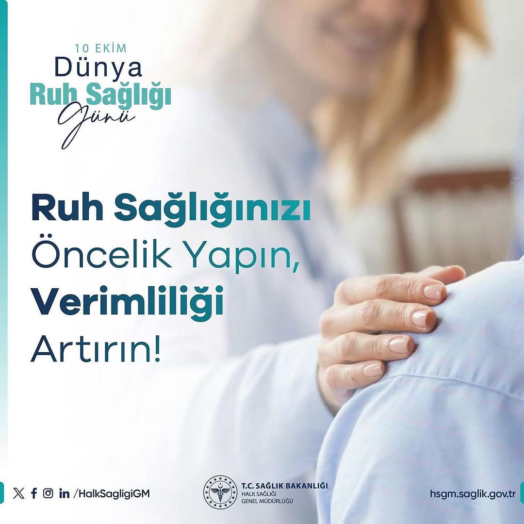 Antalya'da 10 Ekim Dünya Ruh Sağlığı Günü'nün Teması: Afetler ve Psikolojik Destek