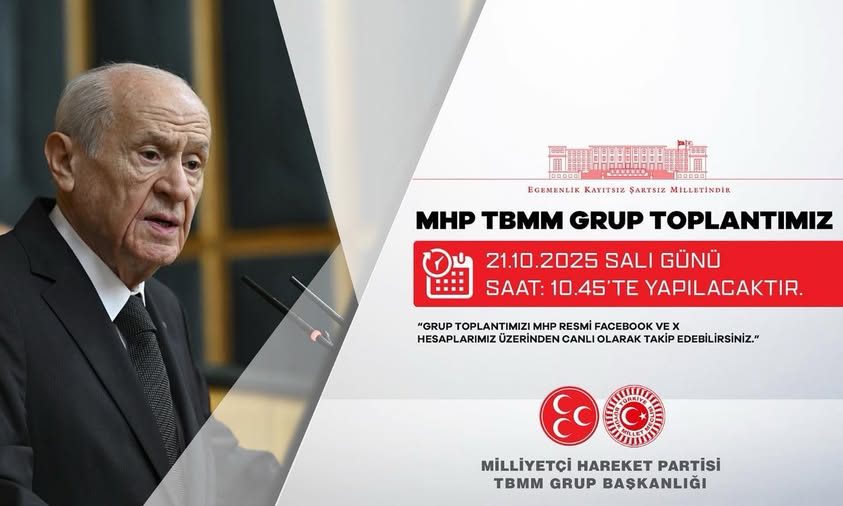 MHP TBMM Grup Toplantısı Yarın Gerçekleştirilecek