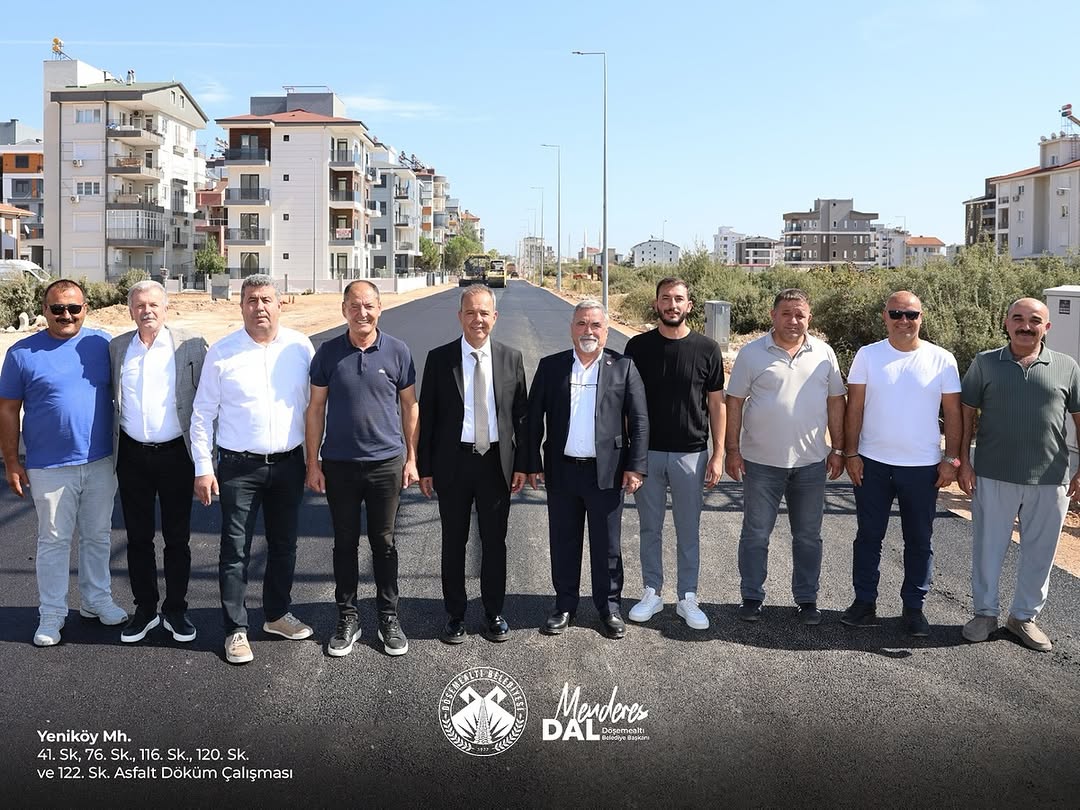 Döşemealtı'nda Yeniköy Mahallesi'nde Sıcak Asfalt Çalışmaları Tamamlandı