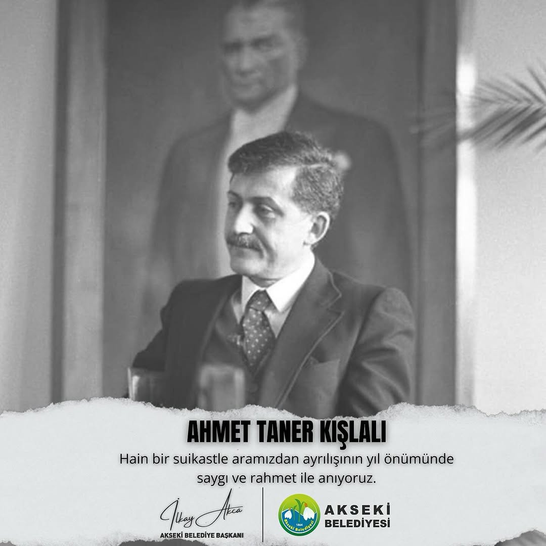 Ahmet Taner Kışlalı, Akseki Belediyesi Tarafından Anıldı