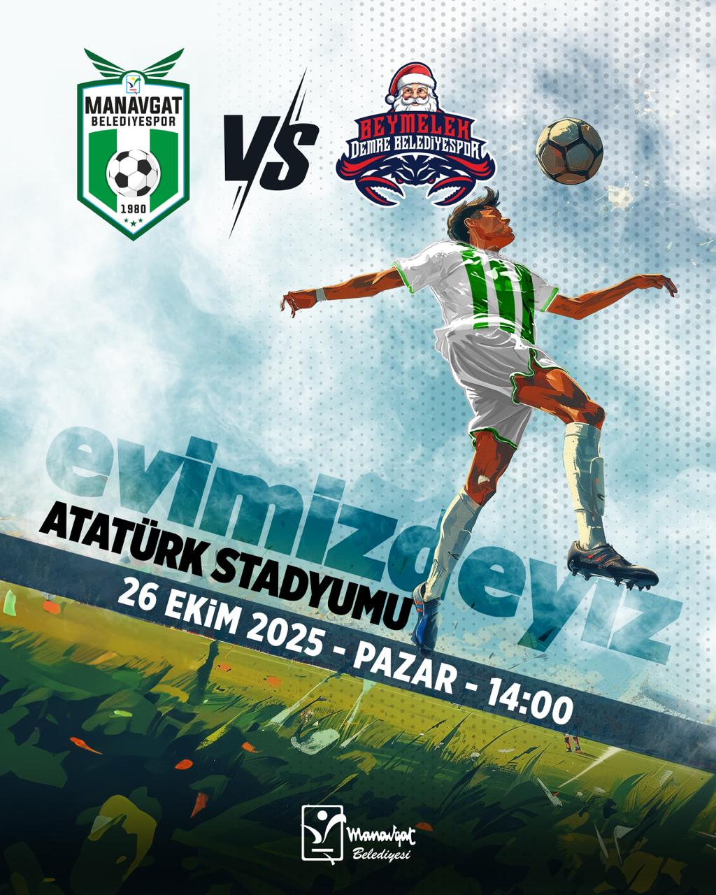 Manavgat Belediyespor, Beymelek Demre Belediyespor'u Ağırlıyor