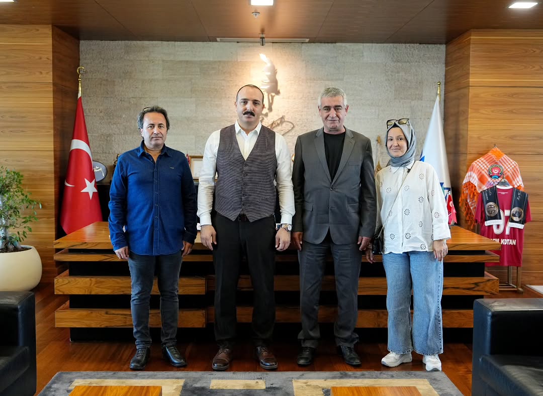 Konyaaltı Belediyesi, Zaza Dil Kültür Derneği Temsilcilerini Ağırladı