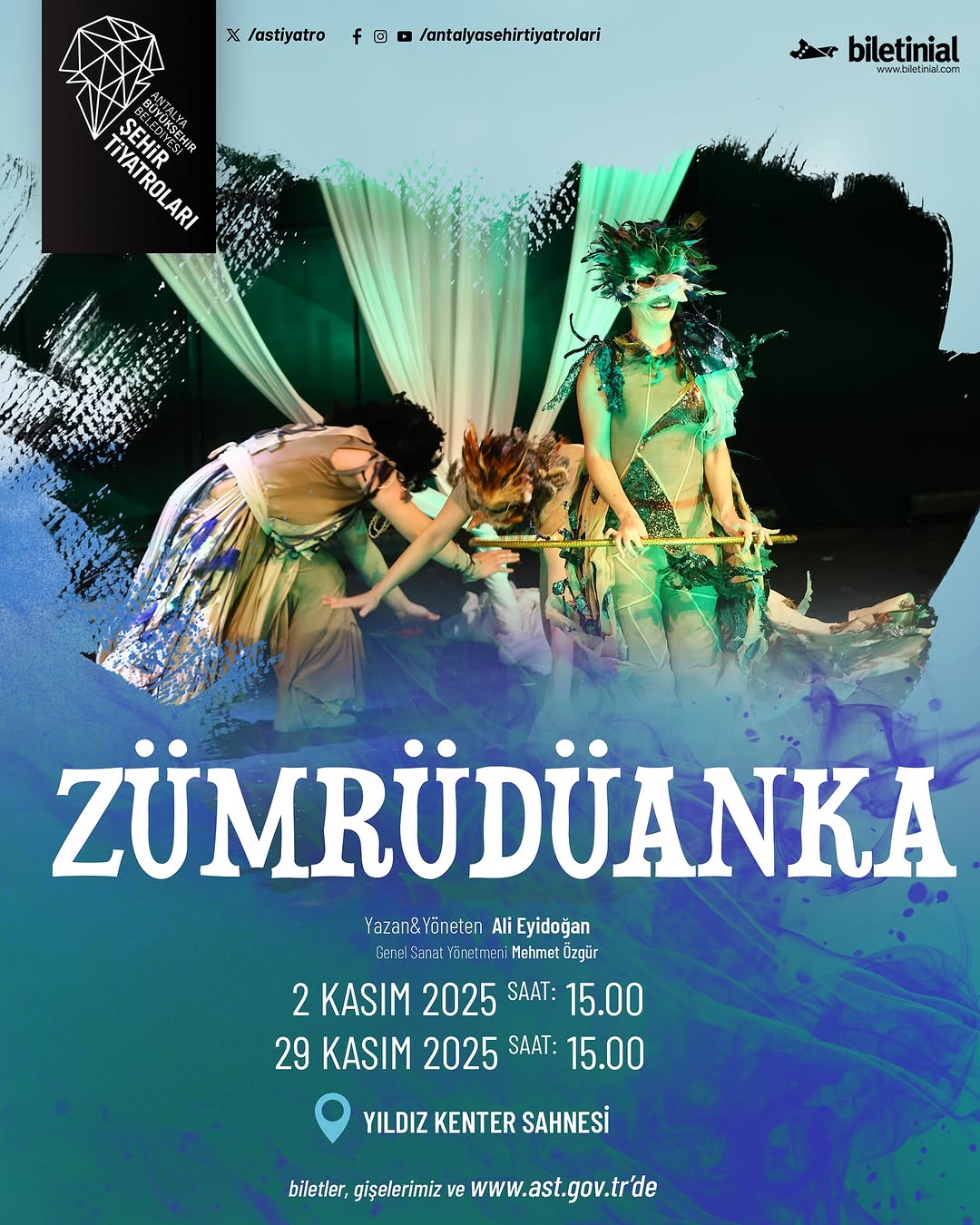 Antalya Şehir Tiyatroları Yeni Oyunu ile Seyirci Karşısına Çıkıyor