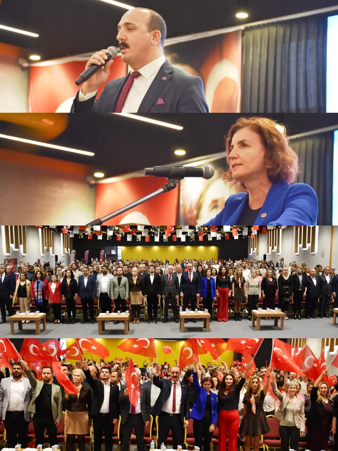 CHP'li Siyasetçiler, Konyaaltı'ndaki Cumhuriyet ve Halk Dansları Festivali'ne Katıldı